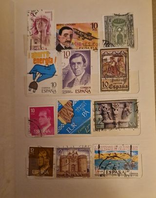 Álbum y colección sellos