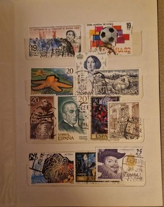 Álbum y colección sellos