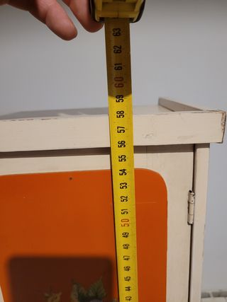 armario muñecas antiguo madera