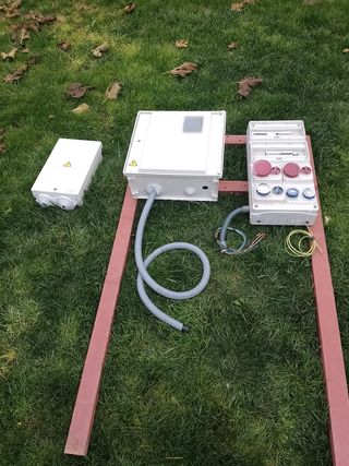 Cuadro eléctrico de obra