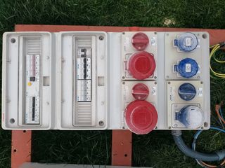 Cuadro eléctrico de obra