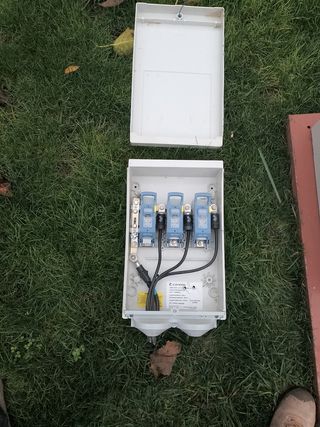 Cuadro eléctrico de obra