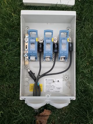 Cuadro eléctrico de obra