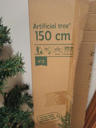 Árbol de navidad 1,50 metros