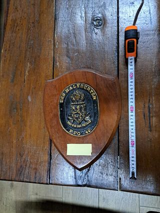 Metopa de barco de la USS NAVY