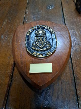 Metopa de barco de la USS NAVY