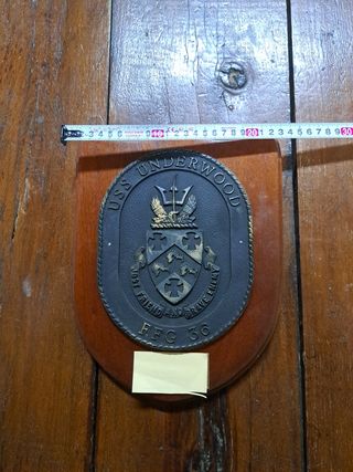 Metopa de barco de la USS NAVY