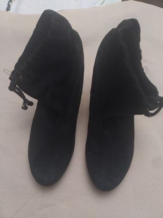 Botines de piel