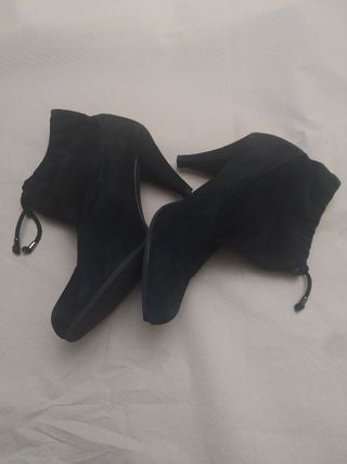 Botines de piel