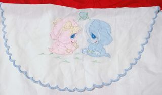 Sabana y funda almohada capazo.