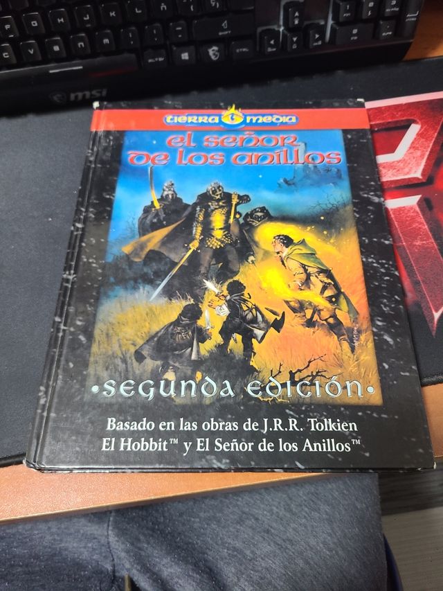 Juego de rol señor de los anillos 2 ed