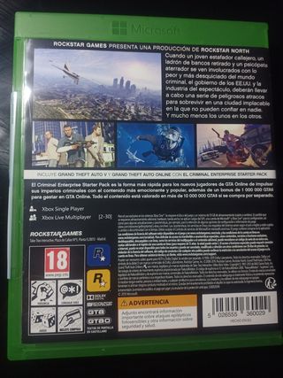 GTA 5 Xbox one