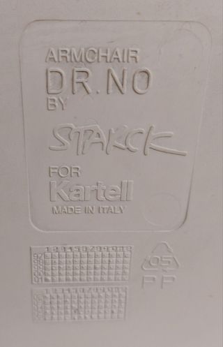 Poltroncine Kartell DR.NO by Philippe Starck