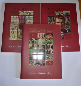 EL PERIÓDICO BARÇA CENT ANYS ÁLBUM COMPLETO CROMOS