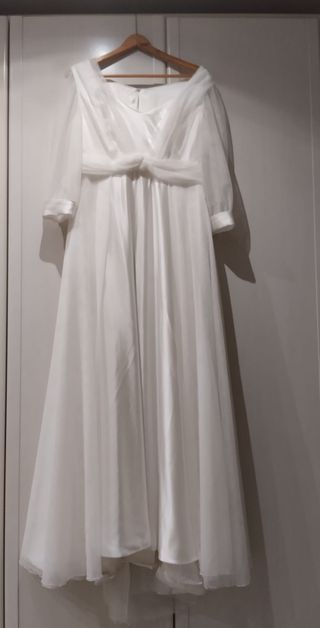 Vestido de novia hecho a mano