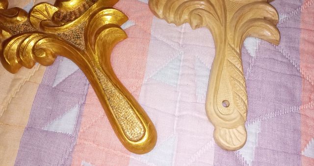 Marco de madera tallado