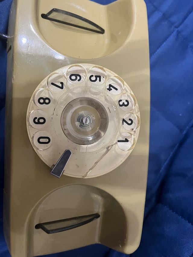 telefono a rotella vintage