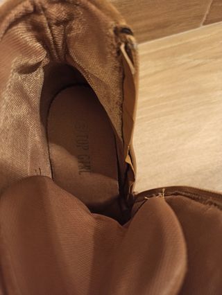 Botines marron 39.