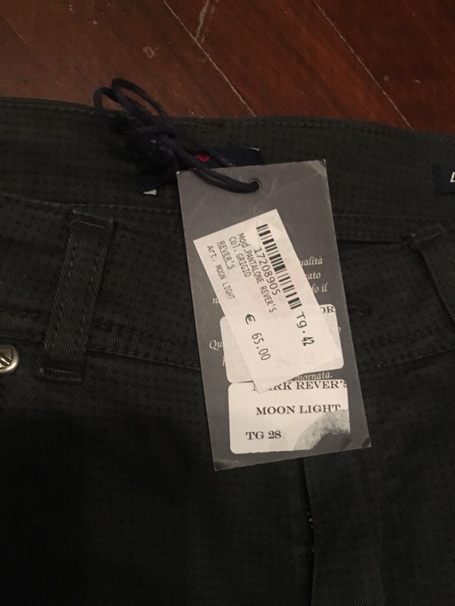 revers pantaloni tg42