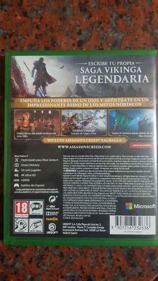 Assassins Creed Valhalla Xbox