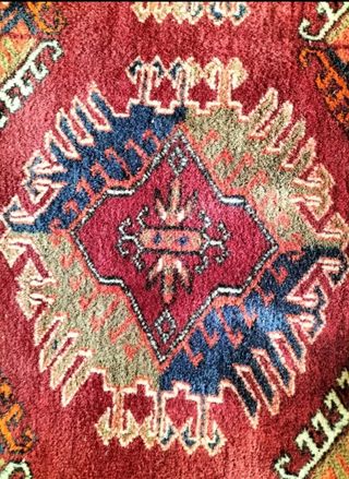 alfombra oriental hecha a mano