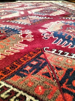 alfombra oriental hecha a mano