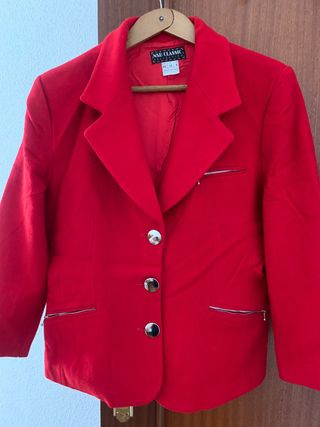 chaqueta roja