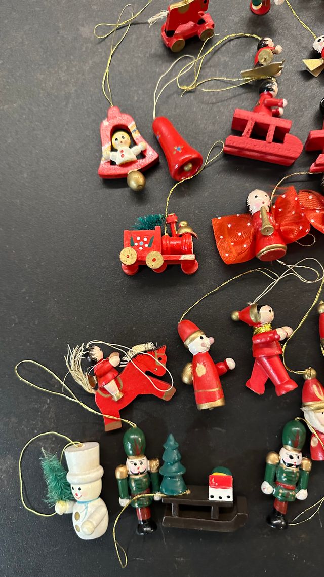 Adornos arbol de navidad Madera