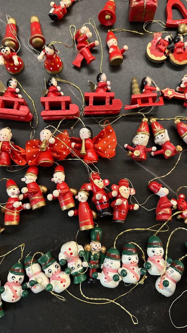 Adornos arbol de navidad Madera