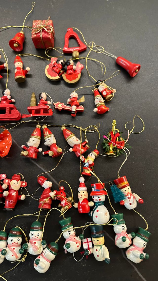 Adornos arbol de navidad Madera