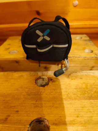 Bolsa triángulo bicicleta paseo mtb sillín