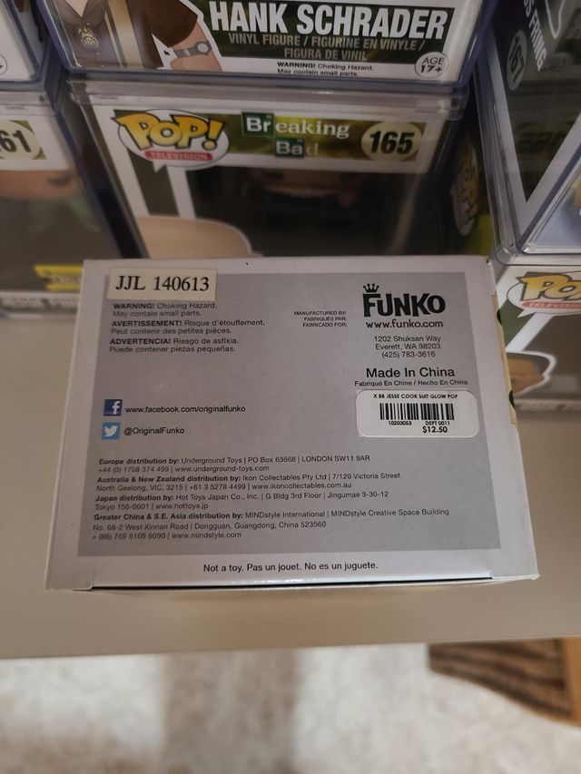 Jesse Pinkman 161 (Glow) Breaking Bad Funko Pop