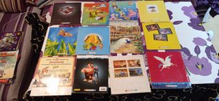 Albums cromos Panini Bichos batman fruittis...