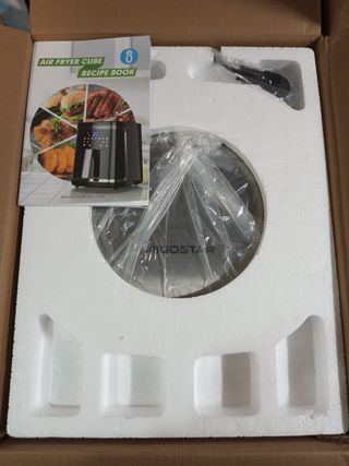 Freidora de aire sin aceite 7L, 1900W