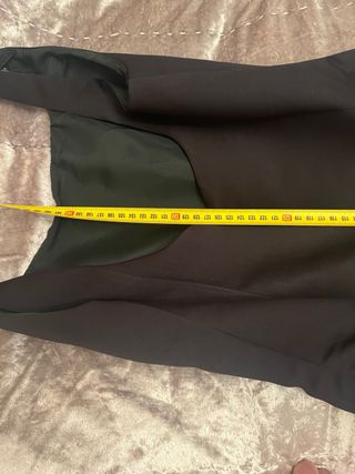 vestido largo negro pronovias 36