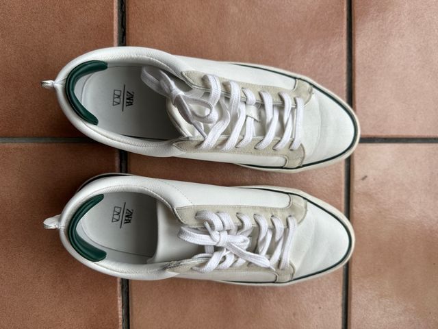 Zapatillas piel Zara número 41