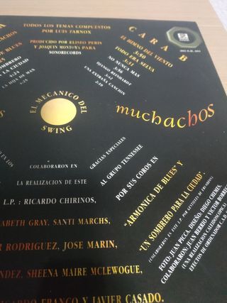 Disco Vinilo El Mecánico Del Swing