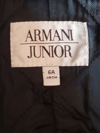 Cappotto Armani Junior 6 anni