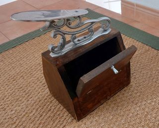 Caja para betunes zapatos