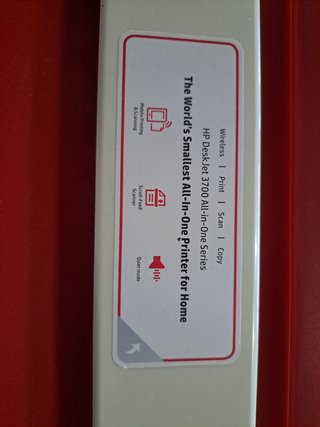 Impresora Hp Dekjet 3732