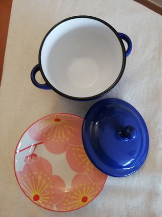 Bol y sopera individual