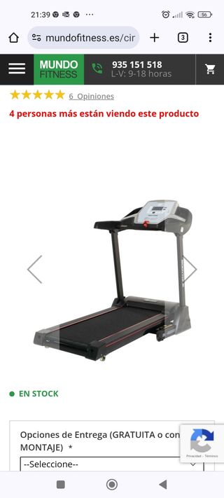 Cinta de correr 