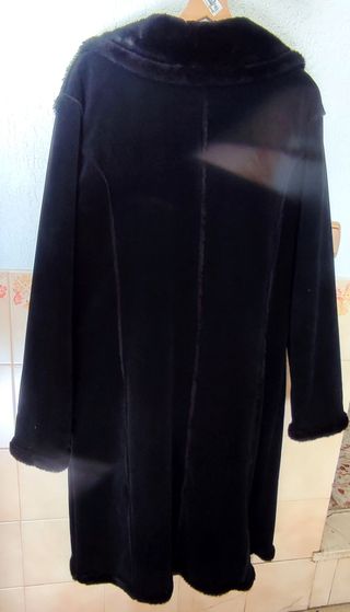 Chaquetón 3/4 negro XL, sin estrenar