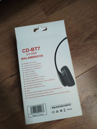 Auriculares inalámbricos bluetooth 