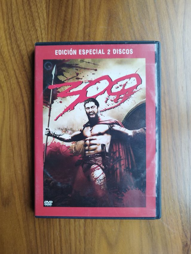 Película 300. Dvd. Contenido extra.