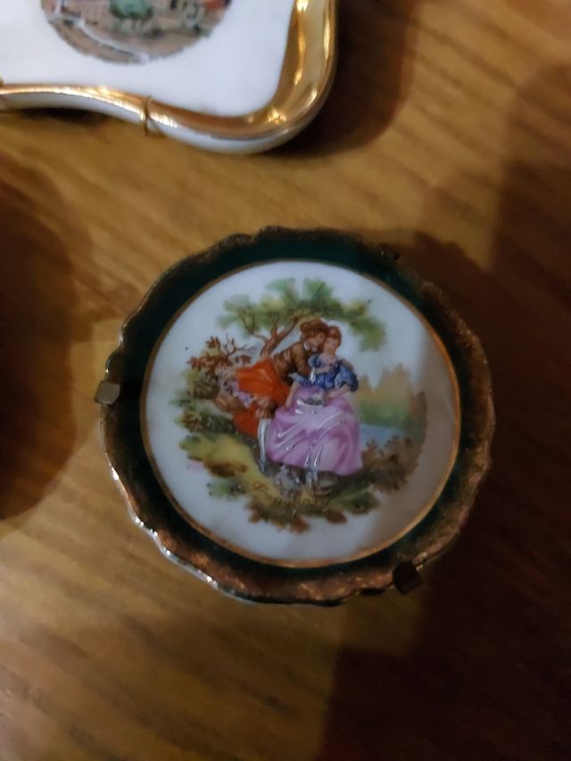 Lote 3 PLATOS PORCELANA LIMOGES