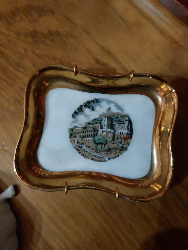 Lote 3 PLATOS PORCELANA LIMOGES