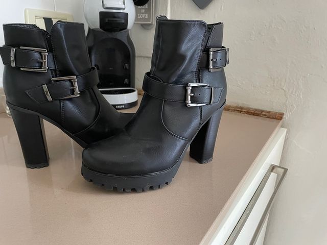 scarpe nere donna tacco