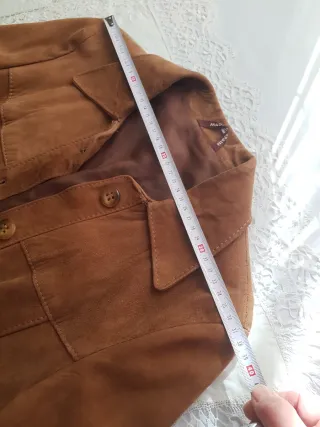 Chaqueta de ante