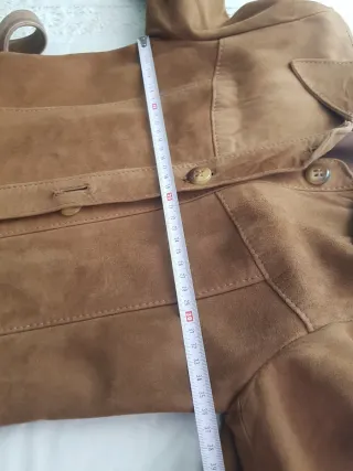 Chaqueta de ante